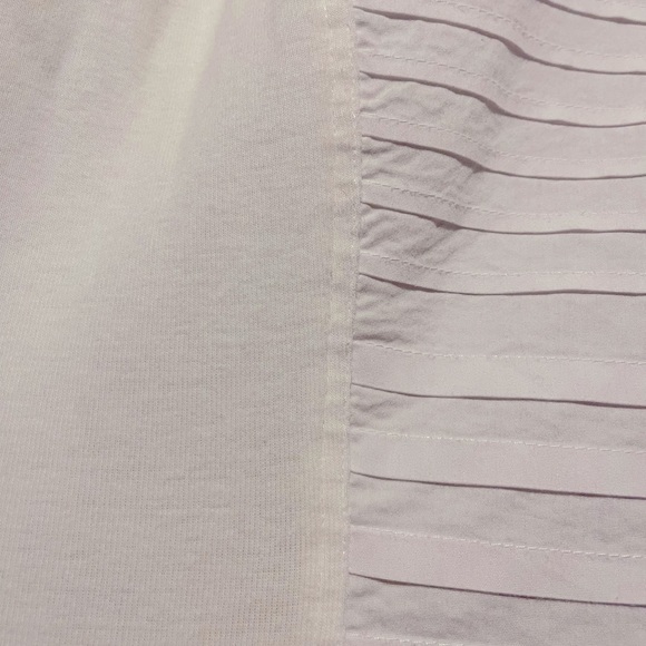 White 3/4 Length Sleeved Button Blouse - Picture 3 of 4